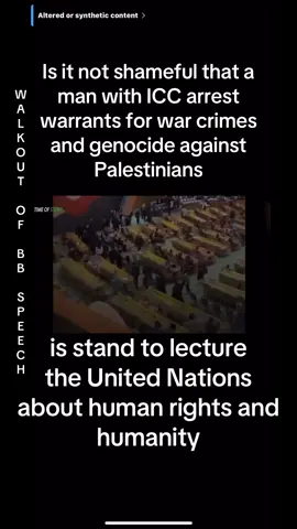 #bbspeech #un #boycott #emptychairs #TikTokSceneStealerContest 