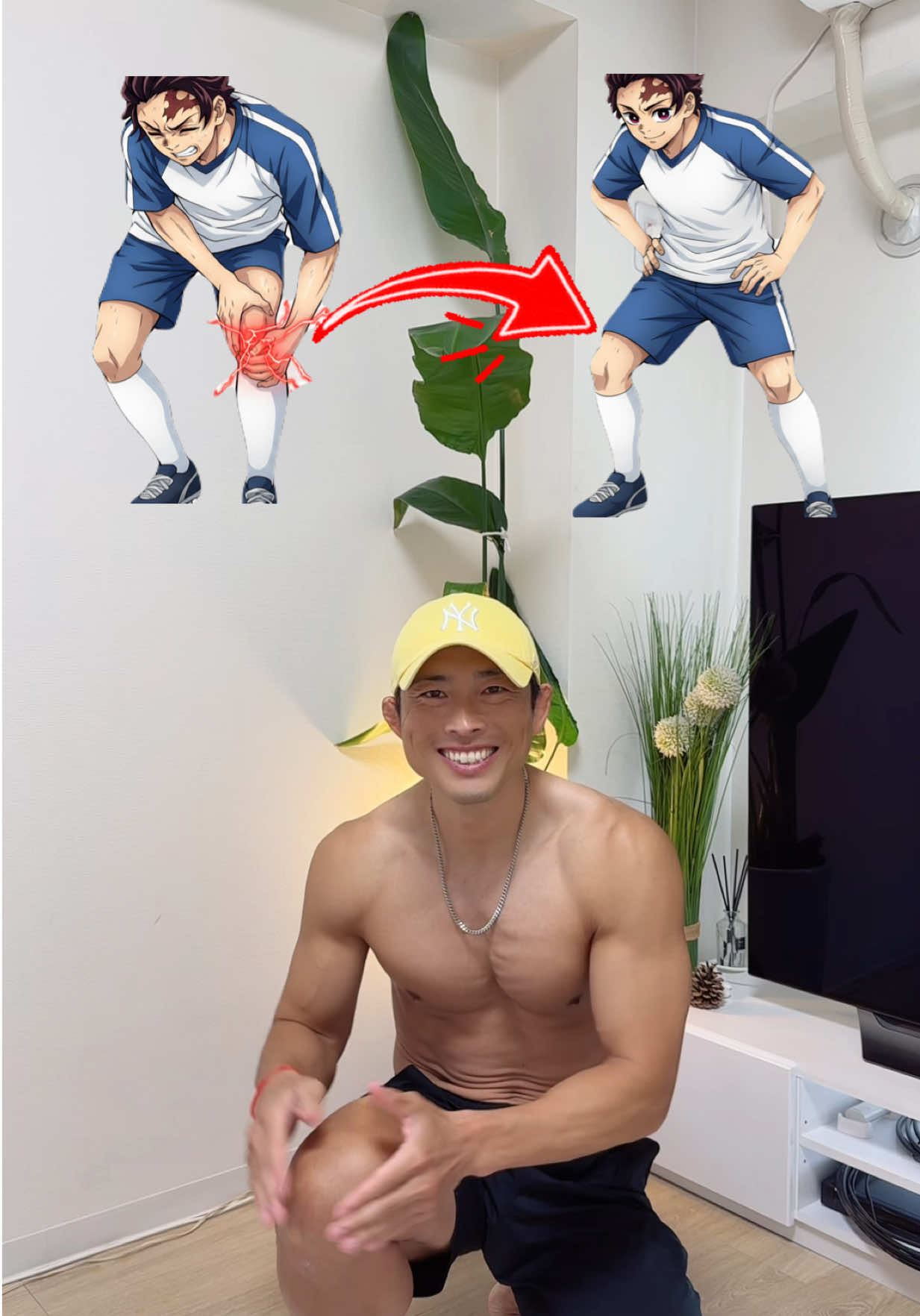 Knee Stability Workouts❗️ヒザサポート筋トレ#workoutmotivation #workoutfromhome #homeworkout #keeepsupporting #膝痛 