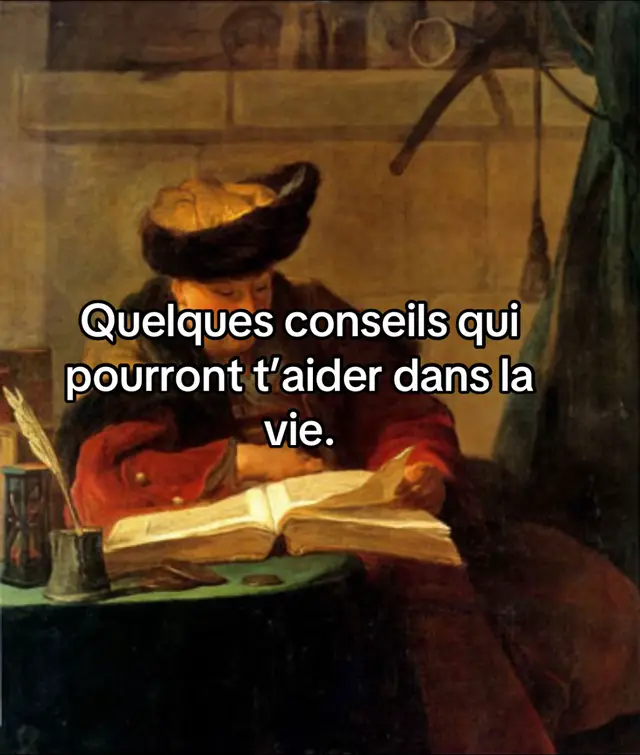 Parfois, ce sont de petites phrases qui changent notre manière de voir les choses. Voici quelques conseils simples mais précieux à garder en tête pour avancer et réussir dans la vie. 🚀 #ConseilsDeVie #Motivation #Inspiration #DéveloppementPersonnel #Réussite