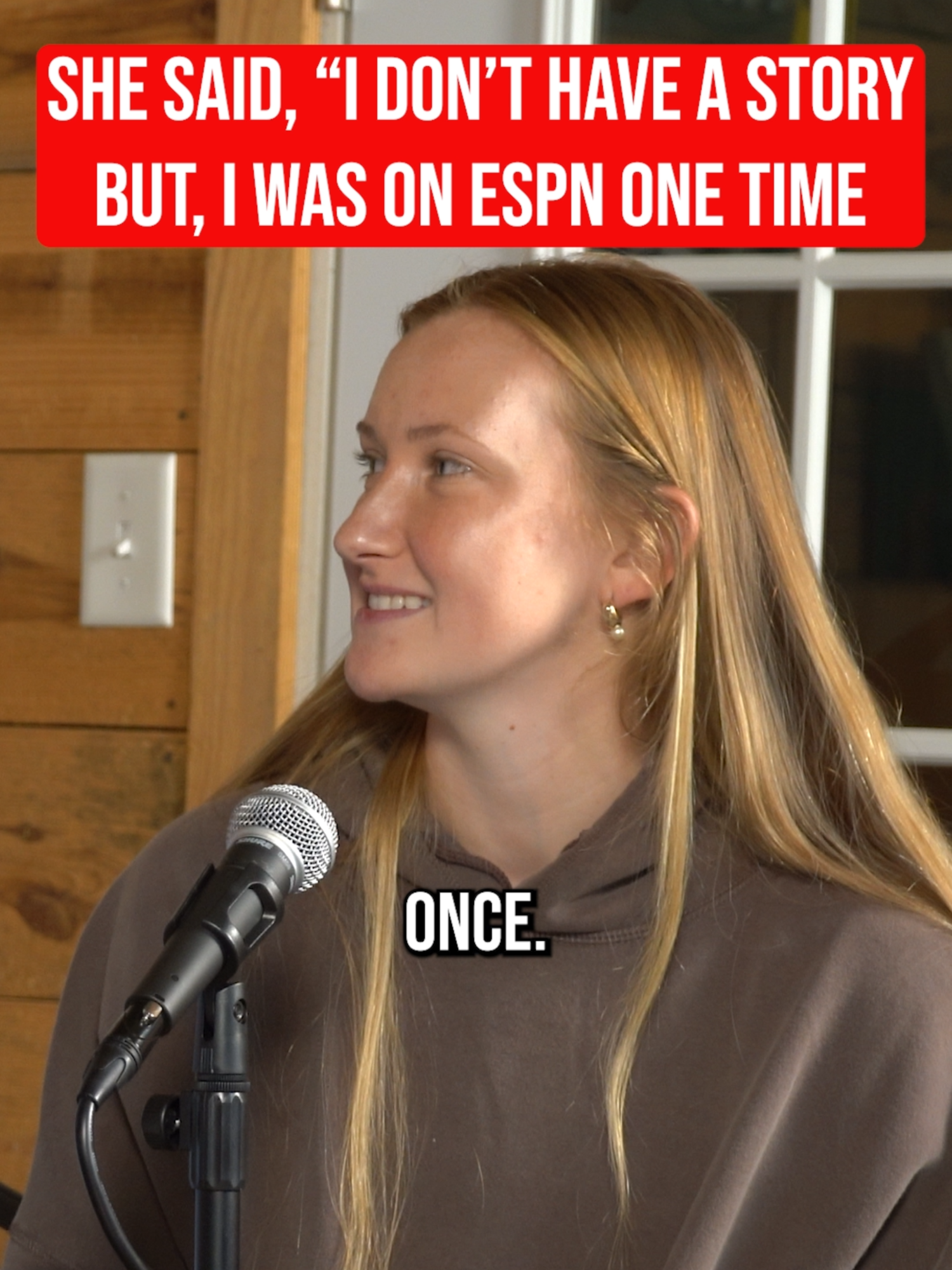 She said, “I don’t have a story BUT, I was on ESPN one time | Episode 136 | #haydenalabamapodcast