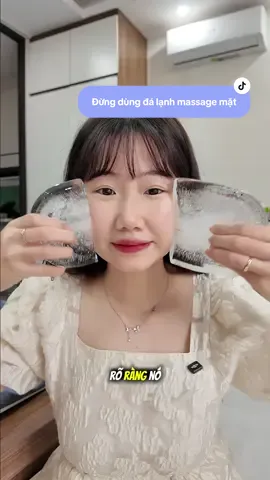 Đừng dùng đá lạnh để massage mặt nữa nha mn #nhunghippi2k #conlanmassage #massagemat #review 