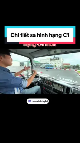 Trả video tổng hợp sa hình hạng C1 cho mấy bạn nha! #daylaixe #daylaixeoto #botuctaylai #tuankietdaylai 