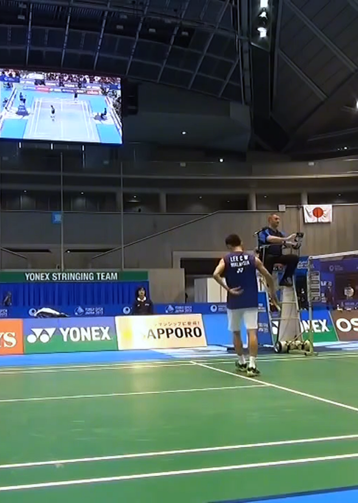 LCW footwork  #badminton #leechongwei #fyp #hightlight #hypicpioneer 