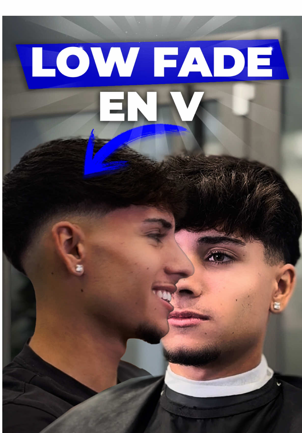 Oscar me pidió un low fade en V…👏🫠 . Así que le hice el fade 💇y le corté de arriba dándole forma✂️ . Dejame en los comentarios que te a parecido✅ . . . #lowfade #haircut #textura #corte #diadia 