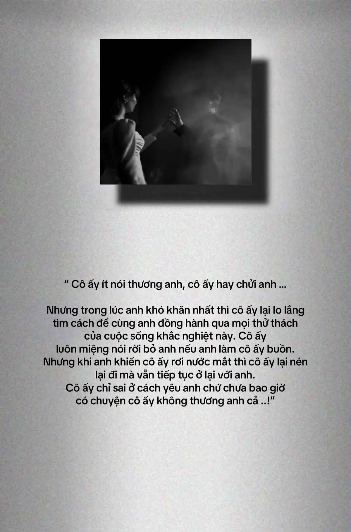 Không phải vì em không còn thương anh, mà vì tình yêu đôi khi không thắng nổi thời gian#sad #tamtrang #xuhuong 