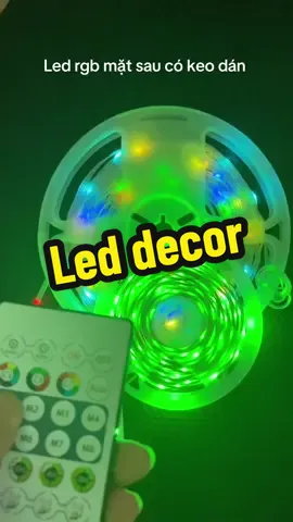 Led rgb nháy 16 triệu màu, mặt sau có keo dán, dán đâu cũng đẹp#denled #denledtrangtri  @Mèo Gia Dụng  @Mèo Gia Dụng  @Mèo Gia Dụng 
