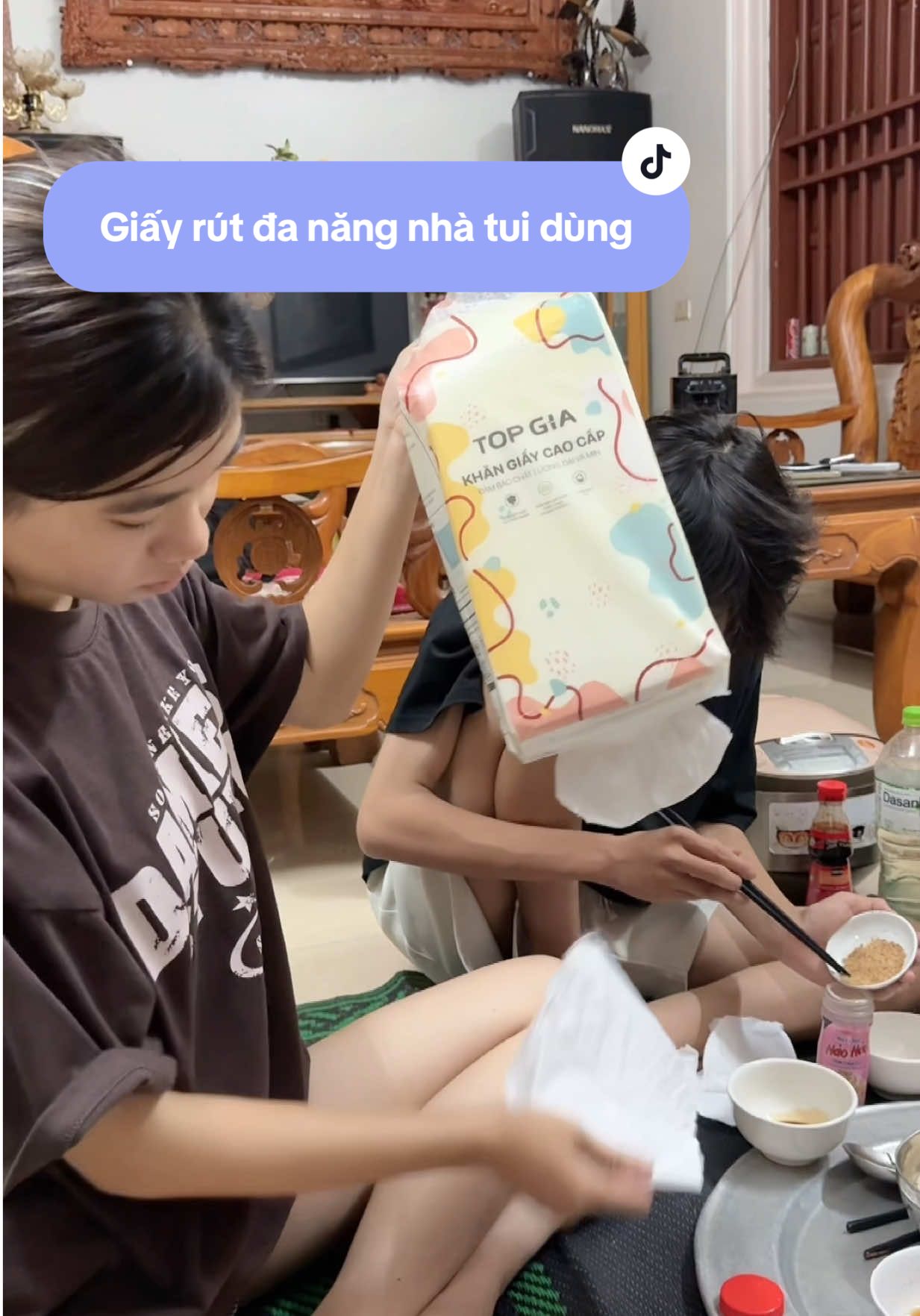 Sắm thêm thùng giấy cho bố mẹ dùng cả tháng. #conghuongtunek #foryou #vulaci #xuhuong #topgia 