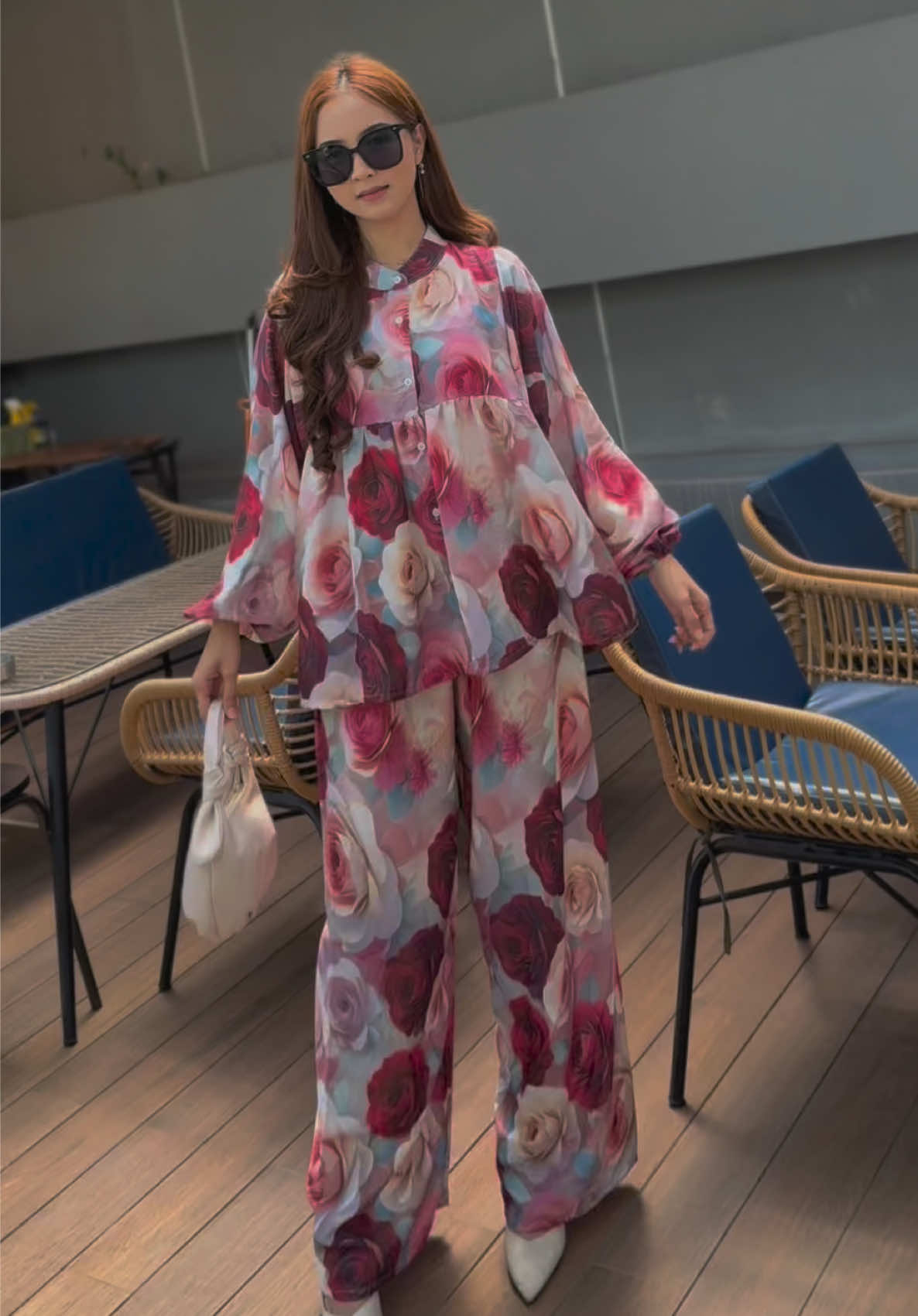 Motif baru dari marisa oneset nih bund 🥰  Cantik bgt  #fyp #onesetrayon #onesetkekinian #oneset 