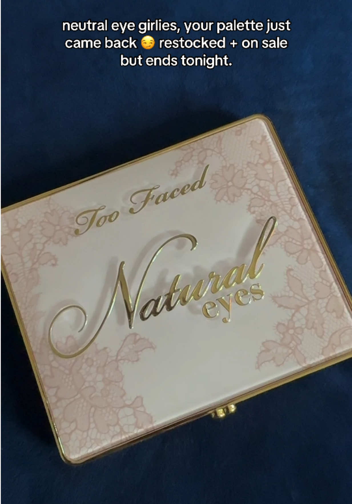 Grab a back up because this palette is so stunning  #tiktokshopfalldealsforyou #tiktokshopcybermonday #tiktokshoprestock #toofaced 