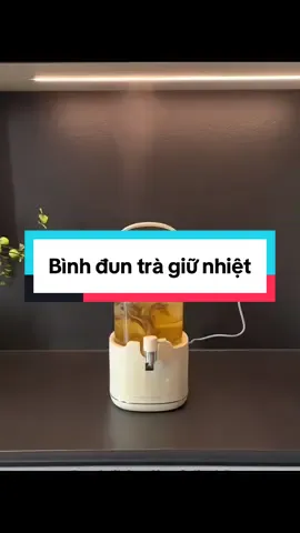 Bình đun trà giữ nhiệt #giadungtienich #giadungthongminh #fyp #binhdunnuocgiunhiet 