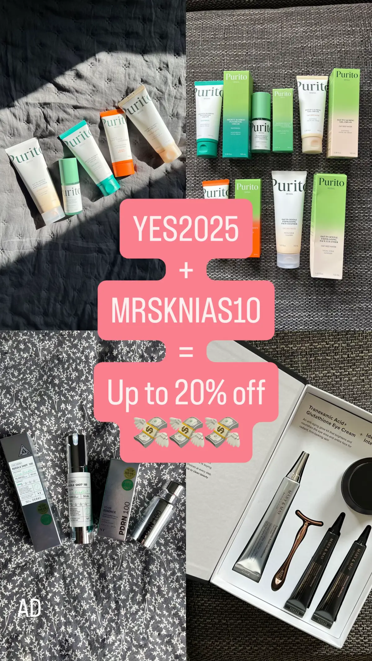 YES2025 + MRSKNIAS10 = up to 20% off 💸💸💸 @YesStyle  #yesstylediscount #yesstylecodes #yesstylediscountcode #yesstylecode #yesstyle 