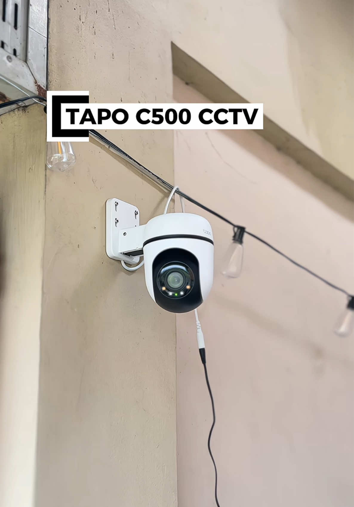 TAPO C500 —Affordable & reliable outdoor CCTV from @tp-link_ 👀💯 #cctv #outdoorcctv #tapoc500 #tapocctv #cctvcamera 