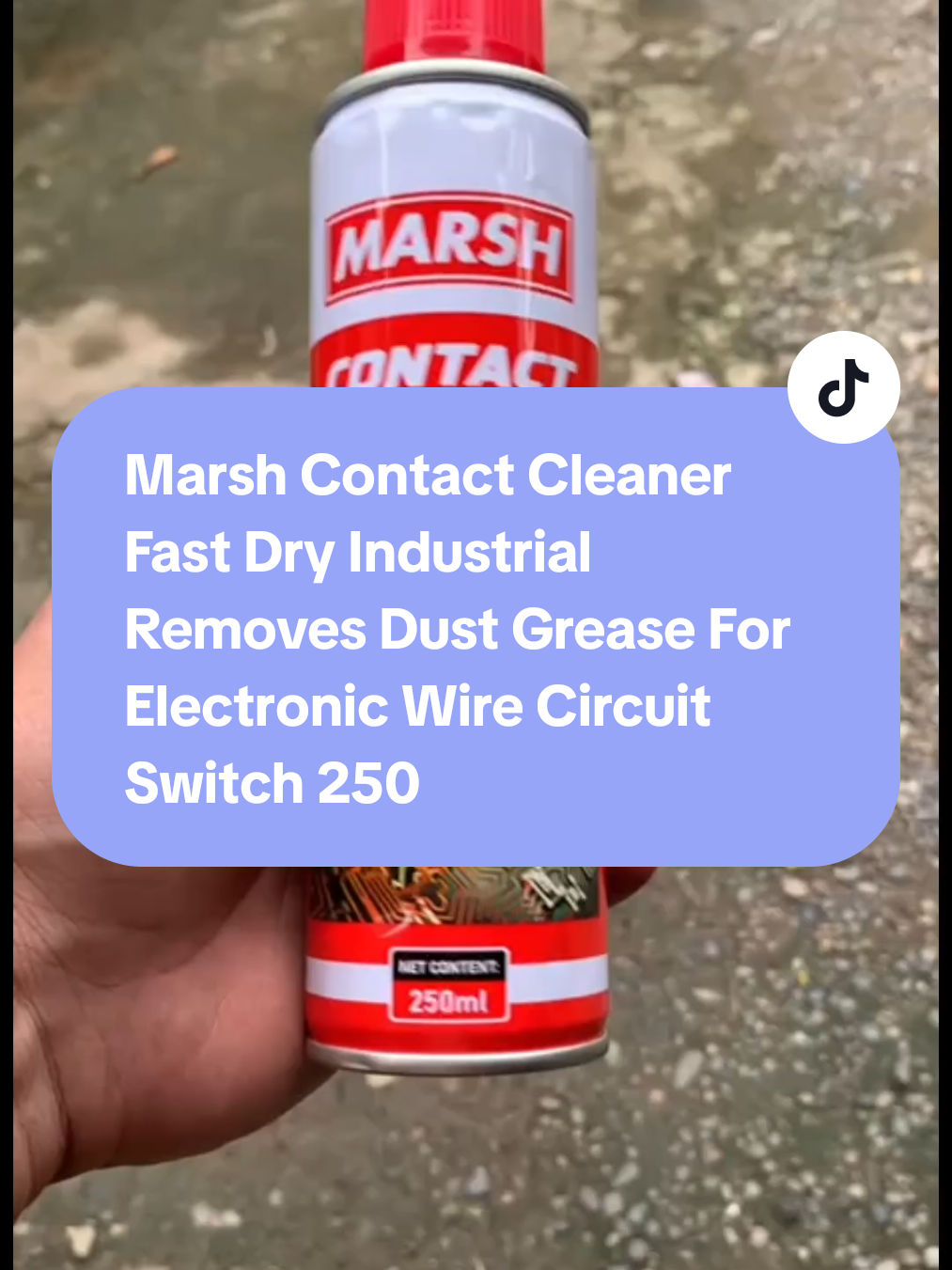 Marsh Contact Cleaner Fast Dry Industrial Removes Dust Grease For Electronic Wire Circuit Switch 250ml #marshcontactcleaner #marshcontactcleanerspray #contactcleaner #fyp 