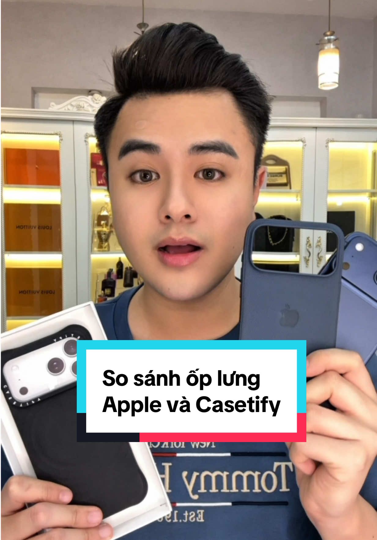Ốp lưng của Apple và Casetify thì cái nào ok hơn? 🤭 #apple #casetify #LearnOnTikTok #fyp 