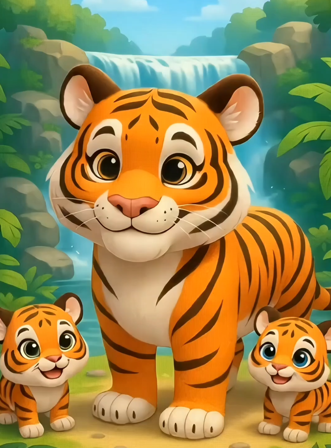 New cute cartoon fun video #kids #kidssong #kidscartoon #cartoonvideo #aicartoon 