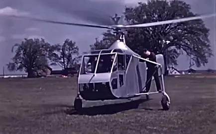 Uji Terbang Helikopter Sikorsky XR-4 pada Tahun 1942 yang belum pernah kamu lihat sebelumnya #pond5 #fyp 