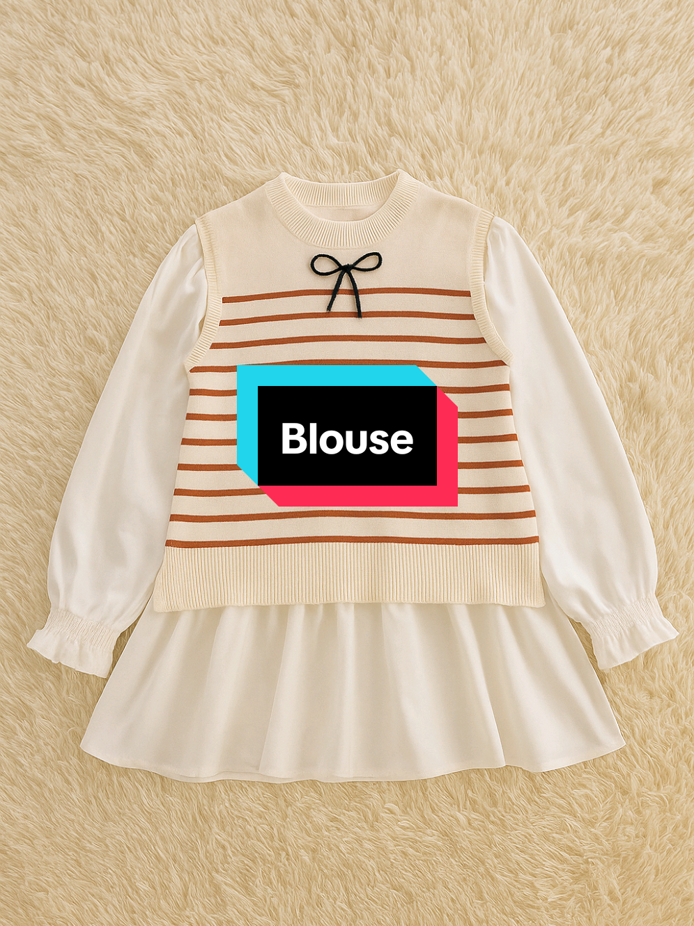 HIZA - Laura Blouse | Blouse Korean Style | Blus Wanita Terlaris Baju Muslim Semi Basic Atasan Panjang Top Nyaman#blouse #blousemurah #koreanstyle #blouseterlaris #fyp 