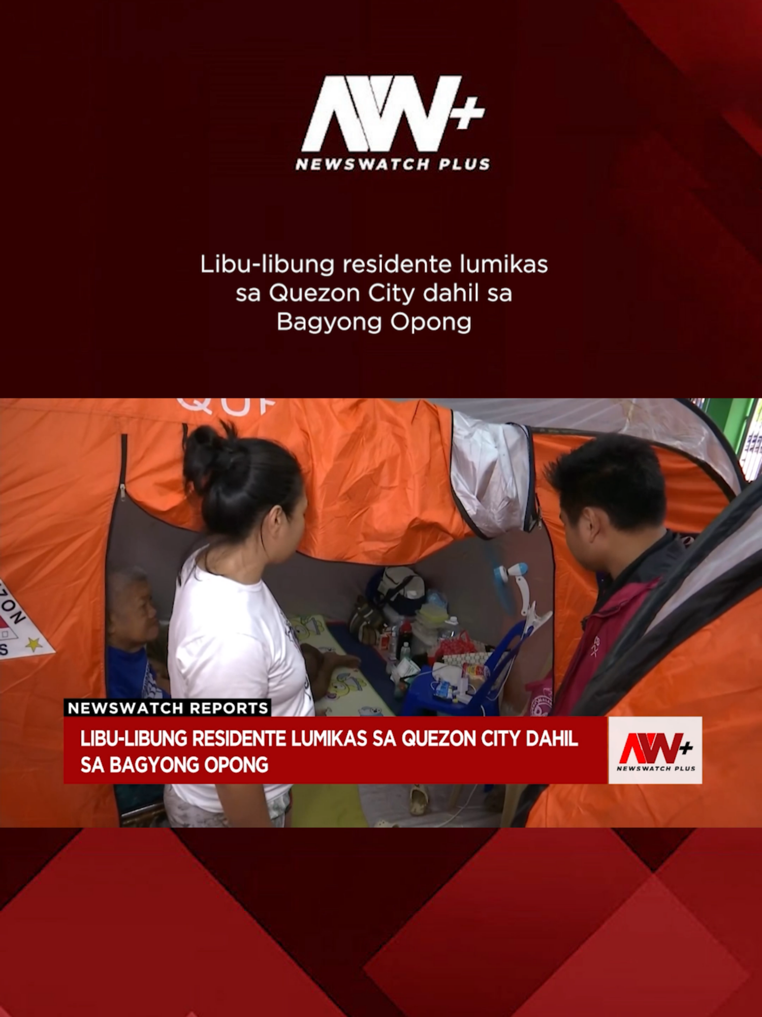 Libu-libung tao ang lumikas sa Kamaynilaan dahil sa Bagyong #OpongPH.  'Di raw kasi maiwasan ng ilan ang pangambang maulit muli ang dinanasa sa mga nagdaang delubyo gaya na lang ng Bagyong Ondoy na eksaktong 16 taon na ang nakalilipas.  May ulat si Lance Mejico. #newsph #fyp