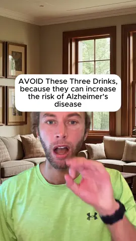 AVOID These Three Drinks Because They Can Increase the Risk of Alzheimer’s disease. #soda #memory #drinks #healthandwellness #alzheimers #aspartame #sugar #diet #alzheimer #sportsdrinks #fypage#foryou#skit#pov#foryoupage #nutrasweet #robertlove #alcohol #dementia #robertwblove