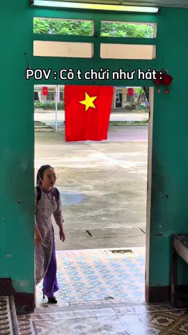 cô lớp tôi chửi hs#chào sếp#11.7#vicky vui vẻ#