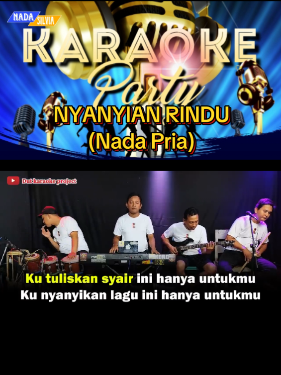 Nyanyian Rindu (Nada Pria) #karaoke #karaokenadapria #karaokedangdut #dangdutkaraoke #dutkaraokeproject 