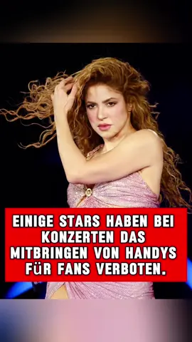 Einige Stars haben bei Konzerten das Mitbringen von Handys für Fans verboten.#tik_tok #fyp #foryoupage❤️❤️ #shakira #katyperry 