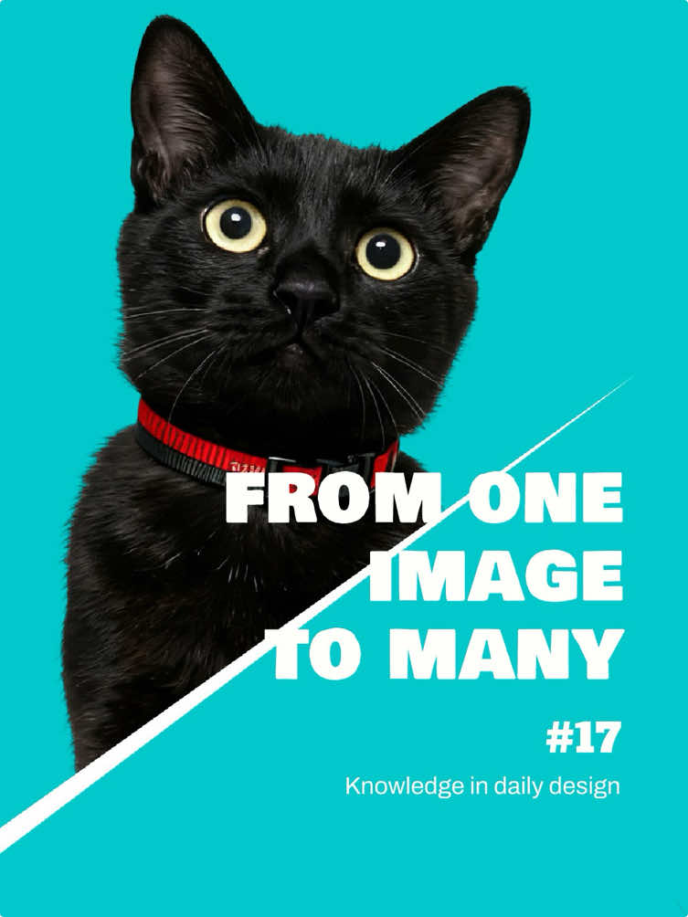 Design Tips:From one image to many.#design #graphicdesign #posterdesign #fyp #designer 