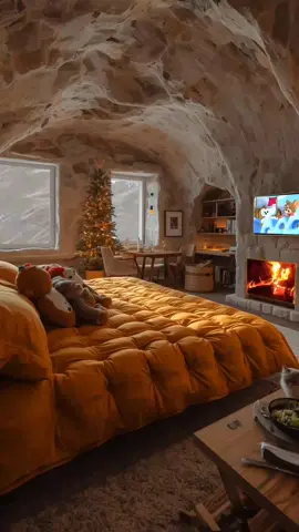 #CozyCaveVibes  #WinterHideaway  #AestheticRoomGoals  #CozyCabinFeels  #SnowyDayMood 