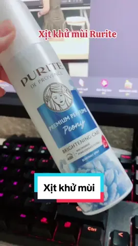 Xịt khử mùi hương hoa Mẫu đơn#xitkhumui #huongnuochoa #purite #48h 