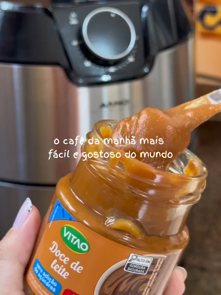 Sextou com Doce de Leite Vitao! Zero açúcar, sem glúten e cheio de sabor. 👉 Garanta o seu agora no TikTok Shop! #vitaoalimentos #foryoupage #foryou #alimentacaosaudavel #fit #fy