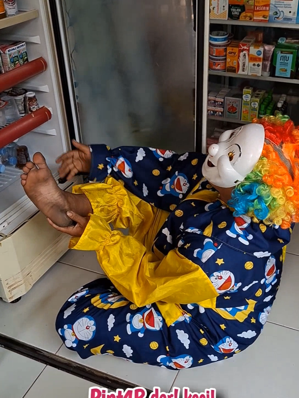 Badut kecugak #funny #badut 