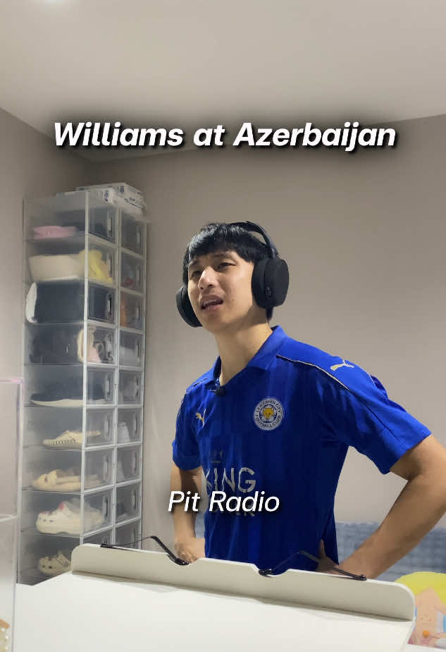 หลานยายน้อยไม่ใส่สายสิญจน์ แต่ Smooth Operator ได้ขึ้น Podium 😚😚😚 #smoothoperator #williams #formula1 #alexalbon #famspace 