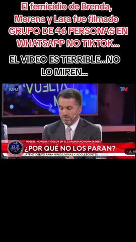 UN VÍDEO ESPANTOSO #niunamenos #FEMICIDIO #femicidio #laramorenabrenda #triple 
