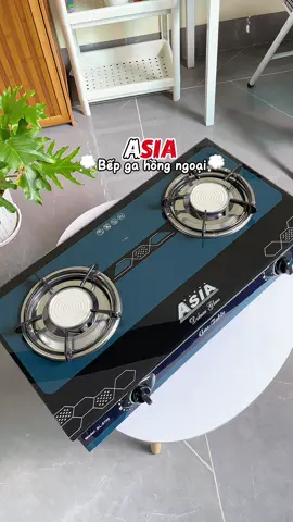 Bếp ga đôi hồng ngoại lõi gốm ceramic tiết kiệm ga #bepgaasia #bepga #bepgadoi #bepgadoihongngoaiasia 