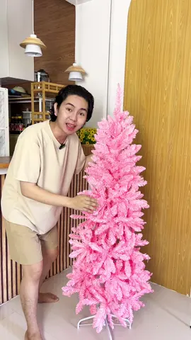 Sa mga mahilig sa pink na color heto na ang pink christmas tree niyo #homeimprovement #homeandlifestyle #pinkchristmastree #christmastree 