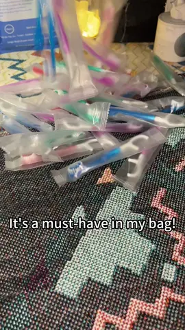You can keep it in your bag or pocket, and it’ll be handy when you need it.#5in1toothbrush #tiktokshoprestock #minitoothbrush #travelessentials #OralCare 