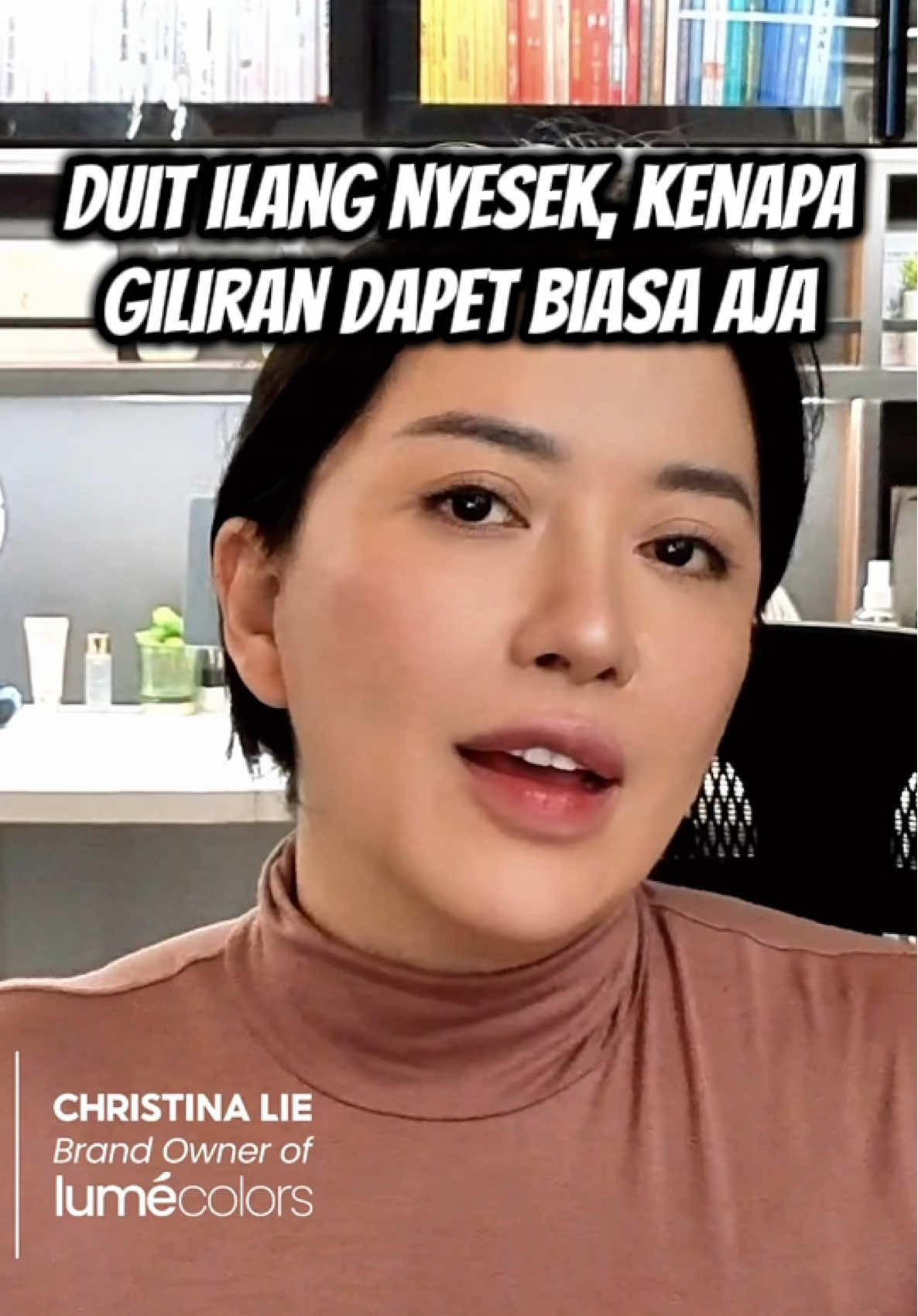 Uang tuh kerasa manis kalo hati kita ngerasain cukup. Tapi kalo tiap duit keluar udah ngomel… ya duit juga jadi males balik  #moneymagnet #magnetrezeki #lawofattraction #psikologi #christinalie
