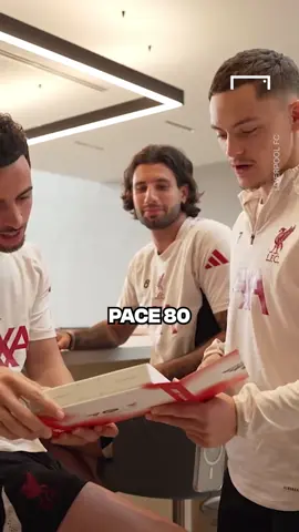 Liverpool players are in awe of Florian Wirtz after seeing his FC 26 rating 🤯 @Liverpool FC #football #Soccer #PremierLeague #eafc26 