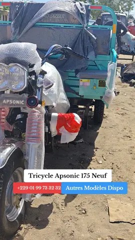 Tricycle Apsonic 175 #moto #tricycle #apsonic #sanya #benintiktok🇧🇯 