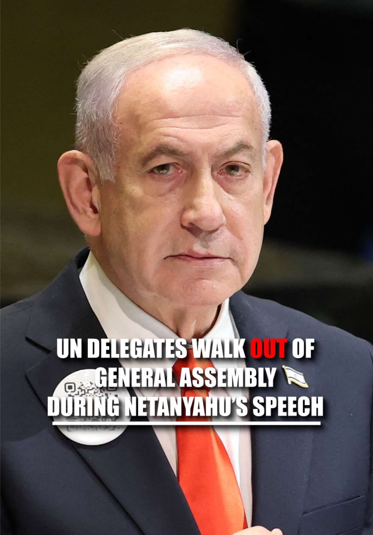 NOW: UN delegates walk out of the General Assembly in protest during Israeli Prime Minister Netanyahu’s speech.