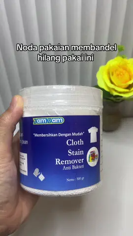 Serbuk penghilang noda pada pakaian #serbukpenghilangnodapakaian #penghilangnodapakaian #zamzam 