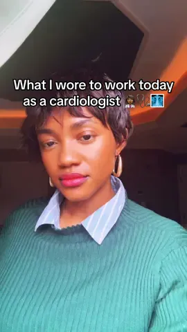 What I wore to work as a heart doctor 👩🏾‍⚕️ this lovely Friday. #OOTD #doctorfashion #tgif #wiwt #workwear