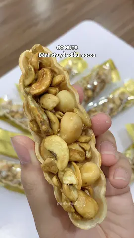 Bánh thuyền điều macca #reviewtattantathah #unboxing #gonuts #banhthuyendieumacca #healthy 