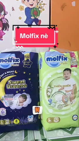 Mua 1 gói cũng được tặng quà nữa nè . Các mom nhanh tay múc liền nha #xuhuong #bimmolfix #molfix #molfixvietnam #molfixdem 