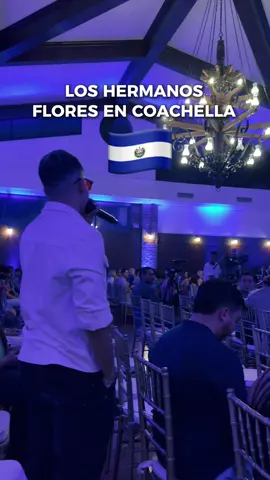 Le di unas palabras a Los Hermanos Flores, orgullo nacional 🇸🇻🔥 ejemplo de que la perseverancia lo es todo🙌🏼 #elsalvador #loshermanosflores #coachella #artistsoftiktok 