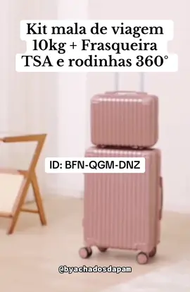 https://s.shopee.com.br/AKRUxVSj2v @Shopee Brasil #shopee #kitdemala #viagemtiktok #viagem #barato 