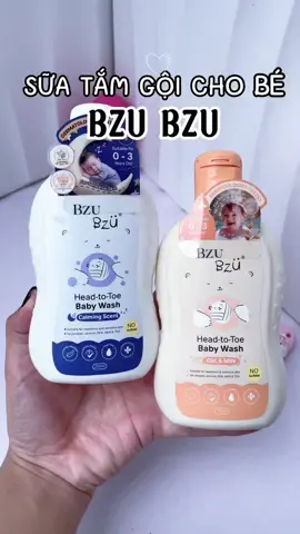 Sữa tắm gội dịu nhẹ, lành tính, dưỡng ẩm tốt cho bé #suatambzubzu #bzubzu #suatamchobe #embe 