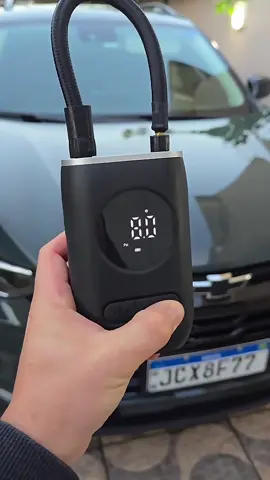 Mini Compressor de Ar Portatil Recarregavél Digital USB Calibrador Pneu Envio Imediato