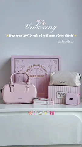 Gợi ý món quà tặng 20/10 cho các bạn nữ✨💖#yeuthiphainoi #matemade #tuixachnu #quarambo  #life4cuts 