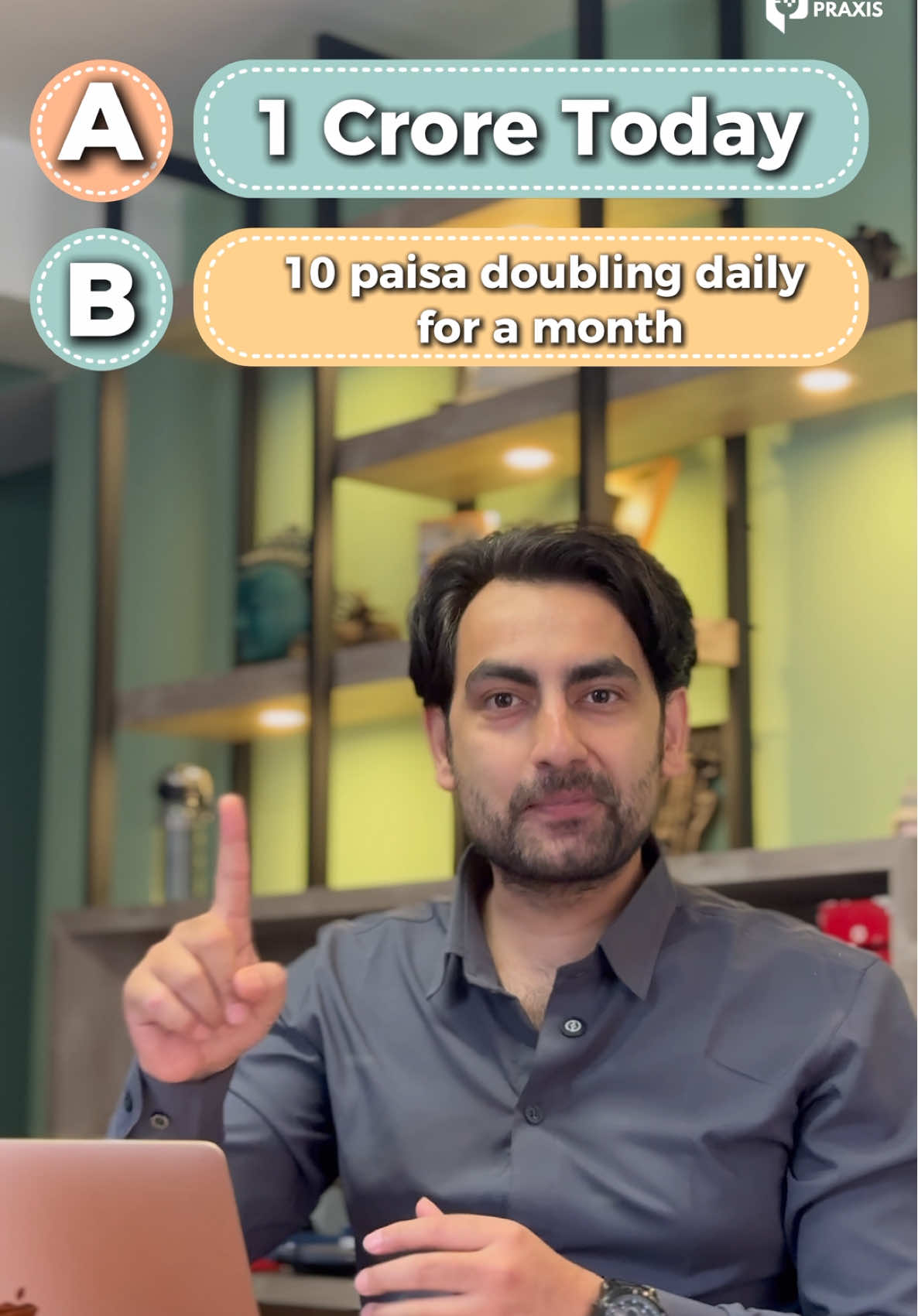 1 Crore Today or 10 Paisa Everyday that doubles? 🤔 #crore #money #paisa #dashain 